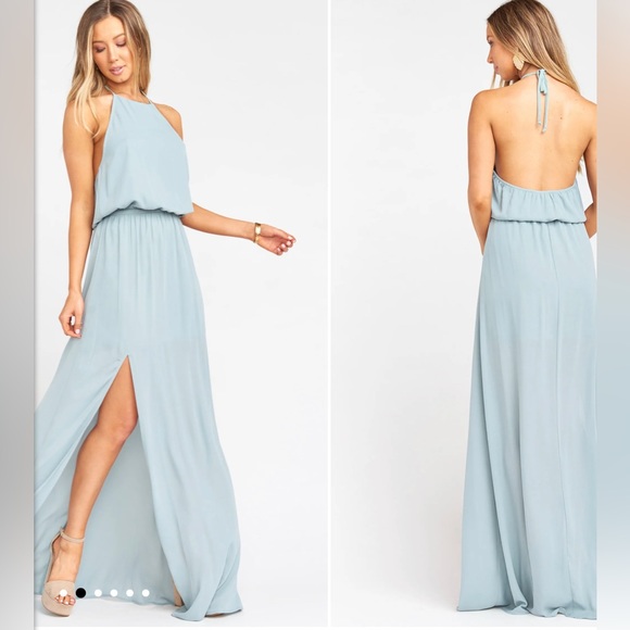 Show Me Your Mumu Heather Halter Dress - Picture 1 of 1